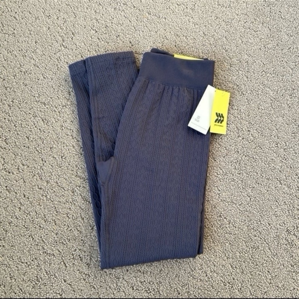 All in Motion Seamless Leggings Textured Joggers Bundle Sweatpants Set XL (14) - Picture 4 of 12